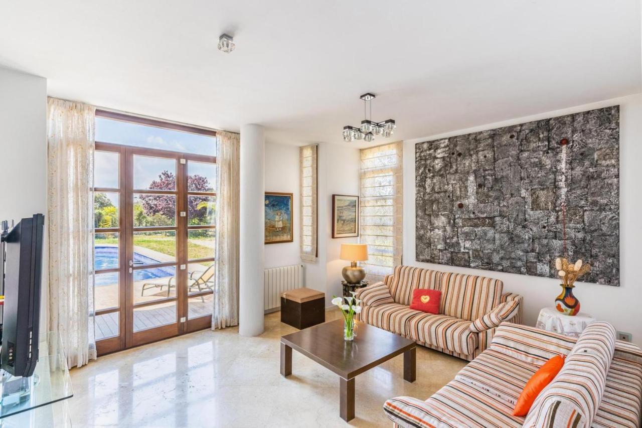 Villa De Lujo Con Piscina, Jacuzzi, Jardin Y Terraza Marratxi Exterior photo